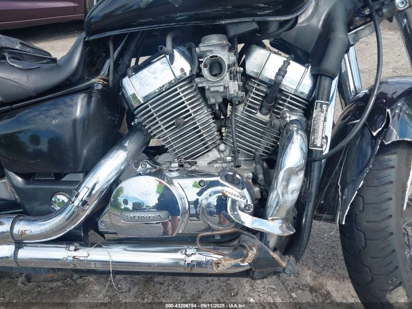 2005 Honda Vt750 C VIN: JH2RC500X5M100058 Lot: 43206754