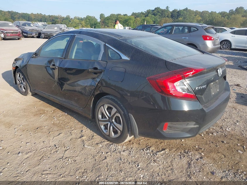 VIN 2HGFC2F5XJH602256 2018 HONDA CIVIC LX