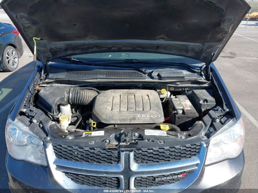 2016 Dodge Grand Caravan Sxt VIN: 2C4RDGCG7GR366874 Lot: 43206764