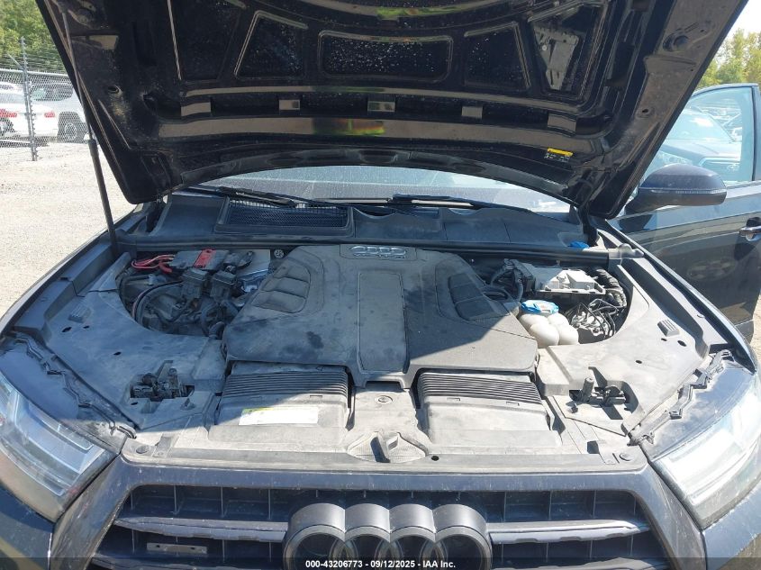 2017 Audi Q7 3.0T Premium VIN: WA1VABF71HD029184 Lot: 43206773