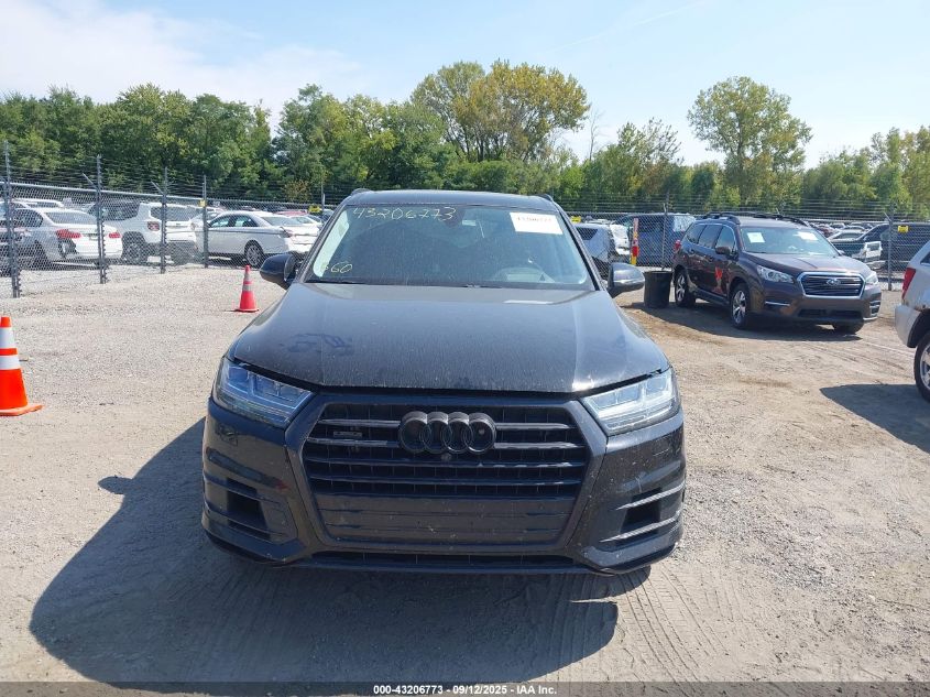 2017 Audi Q7 3.0T Premium VIN: WA1VABF71HD029184 Lot: 43206773