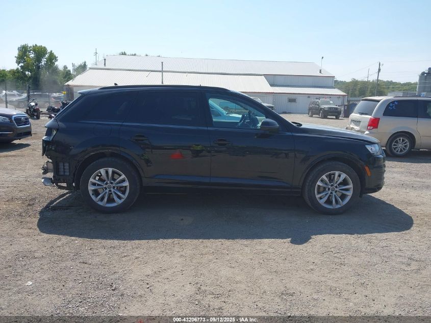 2017 Audi Q7 3.0T Premium VIN: WA1VABF71HD029184 Lot: 43206773