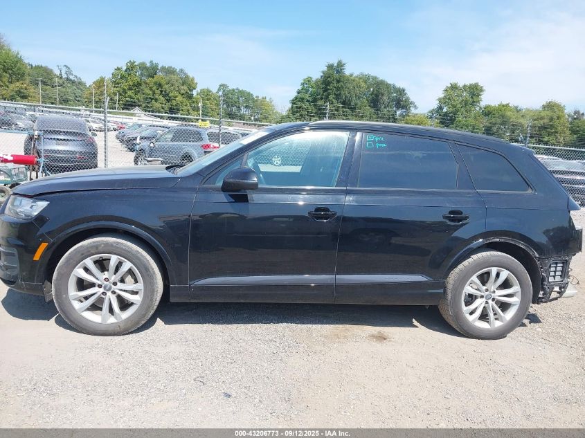 2017 Audi Q7 3.0T Premium VIN: WA1VABF71HD029184 Lot: 43206773