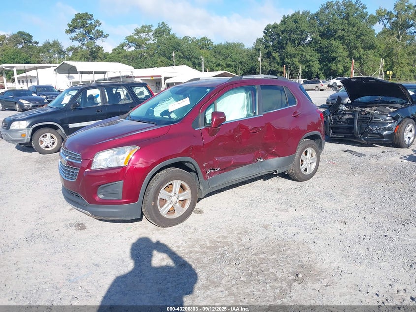 2016 CHEVROLET TRAX LT - 3GNCJPSB1GL233908