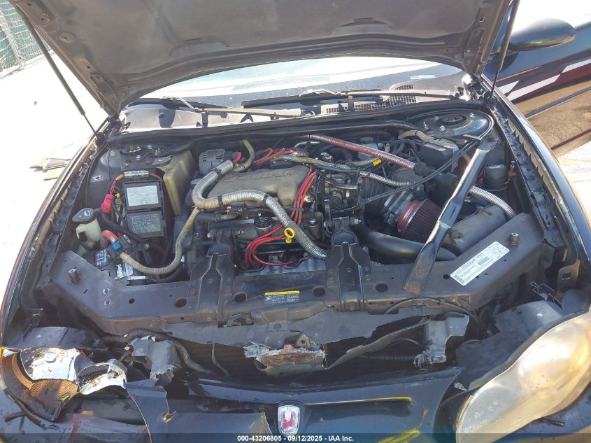 2002 Chevrolet Monte Carlo Ls VIN: 2G1WW15E929384896 Lot: 43206805