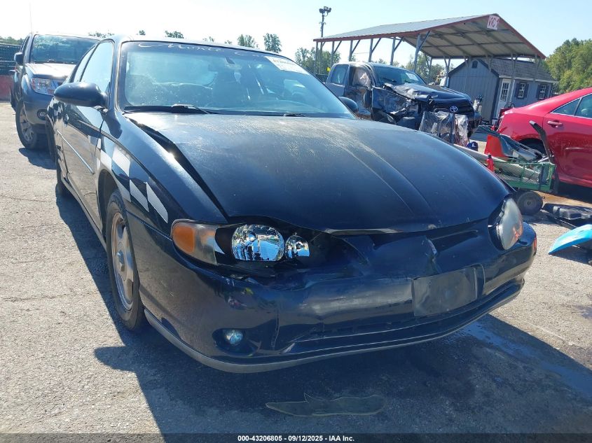 2002 Chevrolet Monte Carlo Ls VIN: 2G1WW15E929384896 Lot: 43206805