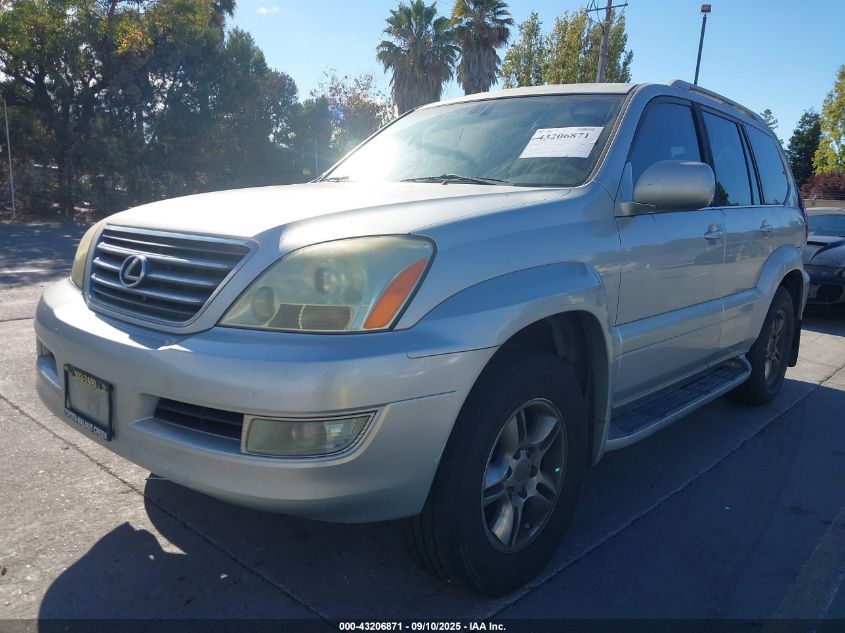 2004 Lexus Gx 470 VIN: JTJBT20X640062501 Lot: 43206871