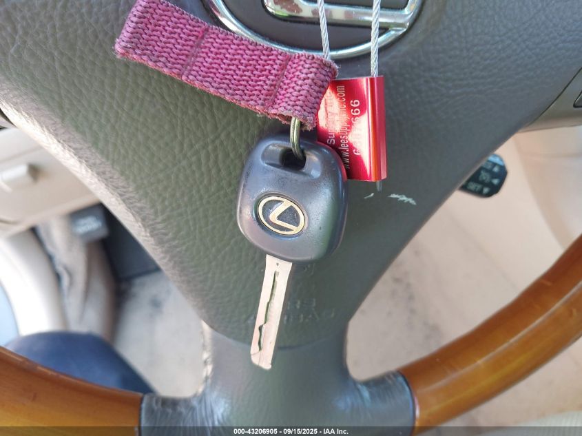 2005 Lexus Es 330 VIN: JTHBA30G755084086 Lot: 43206905