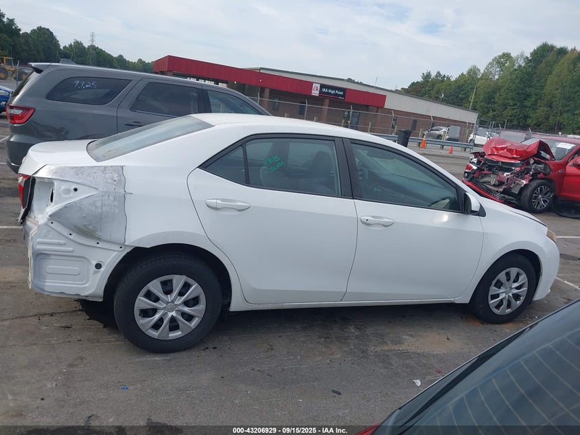 2014 Toyota Corolla L VIN: 2T1BURHE5EC062380 Lot: 43206929