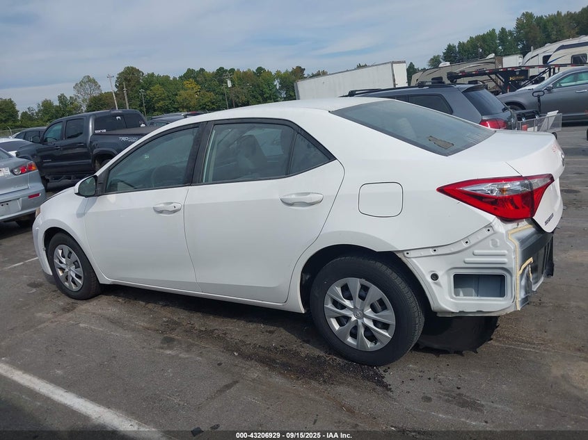 2014 Toyota Corolla L VIN: 2T1BURHE5EC062380 Lot: 43206929