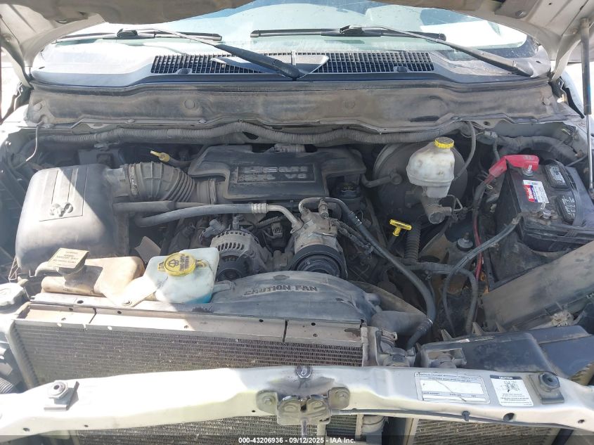 2007 Dodge Ram 2500 Slt/Trx4 Off Road/Sport/Power Wagon VIN: 1D7KS28DX7J546241 Lot: 43206936