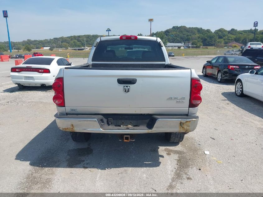 2007 Dodge Ram 2500 Slt/Trx4 Off Road/Sport/Power Wagon VIN: 1D7KS28DX7J546241 Lot: 43206936