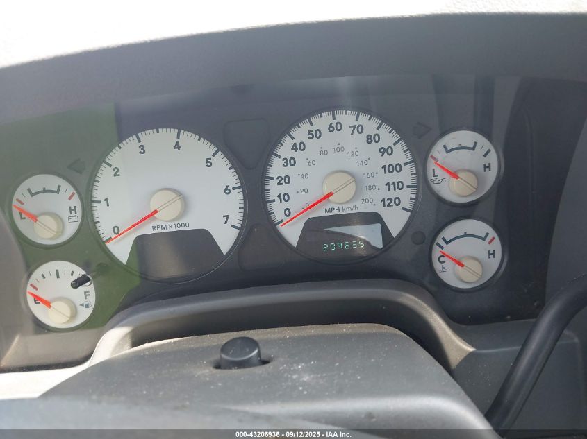 2007 Dodge Ram 2500 Slt/Trx4 Off Road/Sport/Power Wagon VIN: 1D7KS28DX7J546241 Lot: 43206936