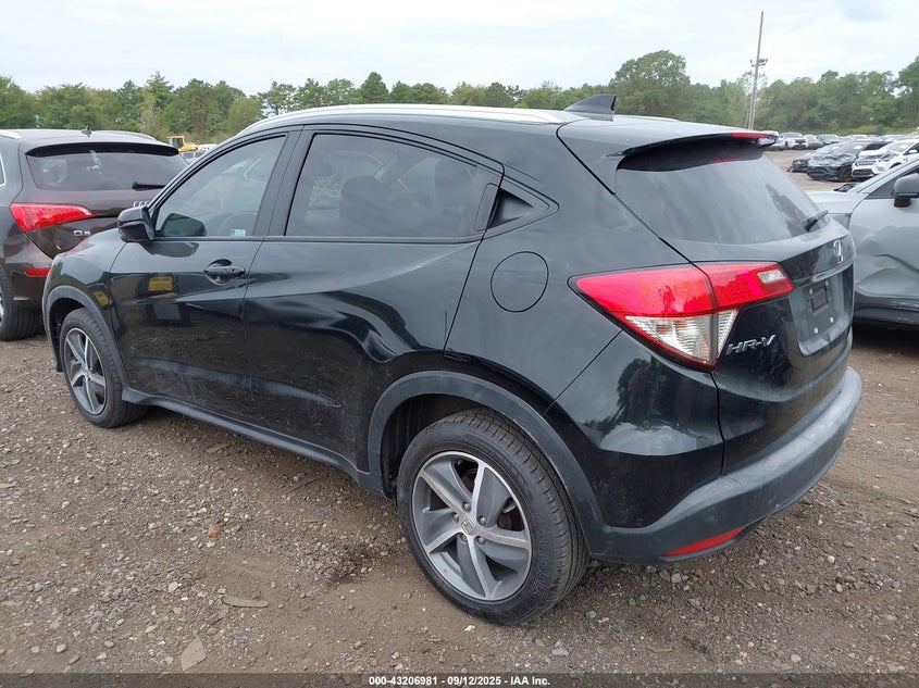2022 Honda Hr-V Awd Ex-L black other gasoline 3CZRU6H74NM731223 photo #4