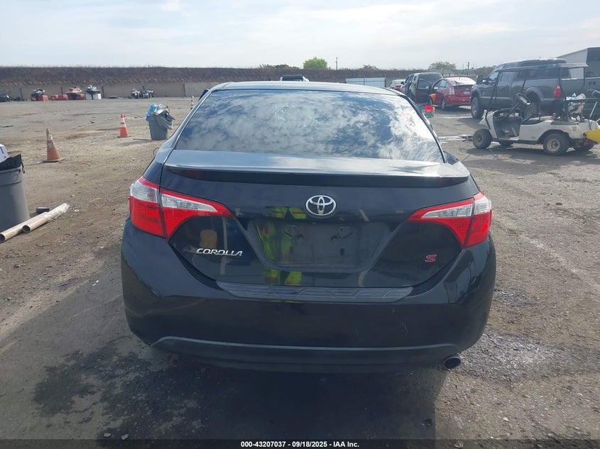 2016 Toyota Corolla S Plus VIN: 5YFBURHE5GP432567 Lot: 43207037