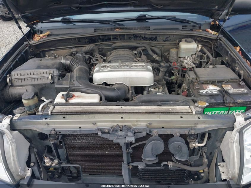 2005 Toyota 4Runner Sr5 Sport V8 VIN: JTEBT14R758023620 Lot: 43207058