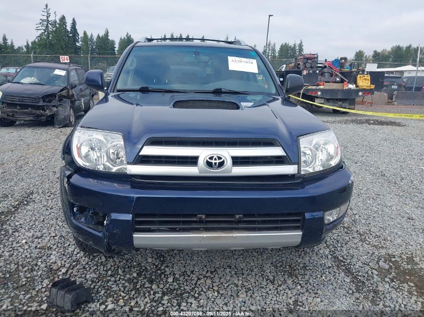 2005 Toyota 4Runner Sr5 Sport V8 VIN: JTEBT14R758023620 Lot: 43207058