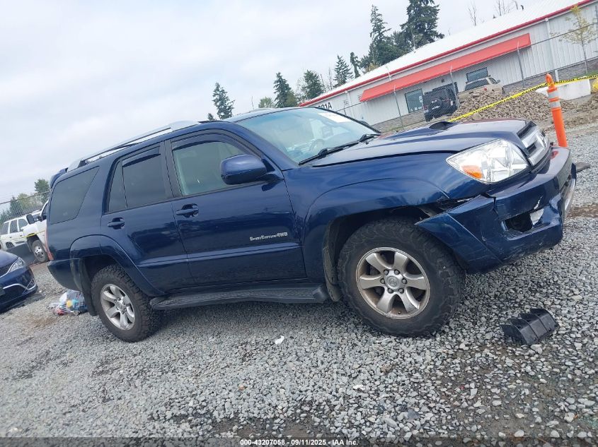 2005 Toyota 4Runner Sr5 Sport V8 VIN: JTEBT14R758023620 Lot: 43207058