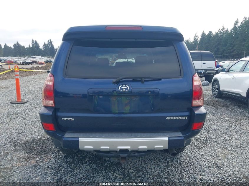 2005 Toyota 4Runner Sr5 Sport V8 VIN: JTEBT14R758023620 Lot: 43207058