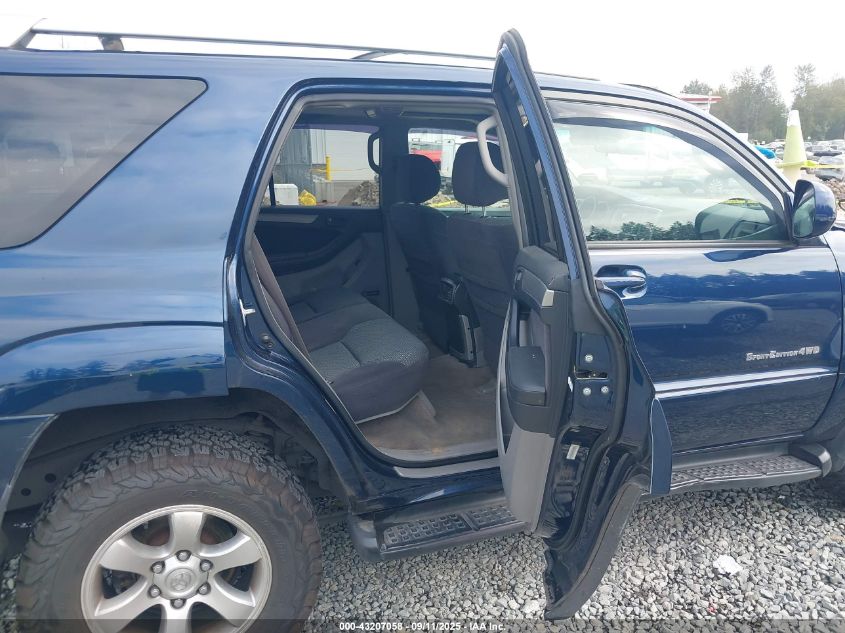 2005 Toyota 4Runner Sr5 Sport V8 VIN: JTEBT14R758023620 Lot: 43207058