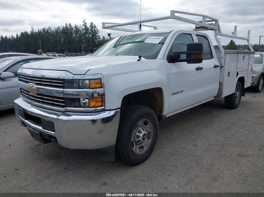 2017 Chevrolet Silverado 2500Hd Wt VIN: 1GB2KUEG1HZ162036 Lot: 43207081