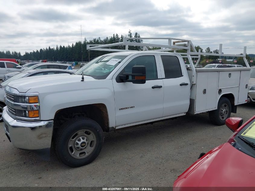 2017 Chevrolet Silverado 2500Hd Wt VIN: 1GB2KUEG1HZ162036 Lot: 43207081