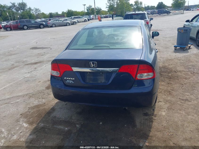 2009 Honda Civic Lx VIN: 1HGFA16559L029796 Lot: 43207133