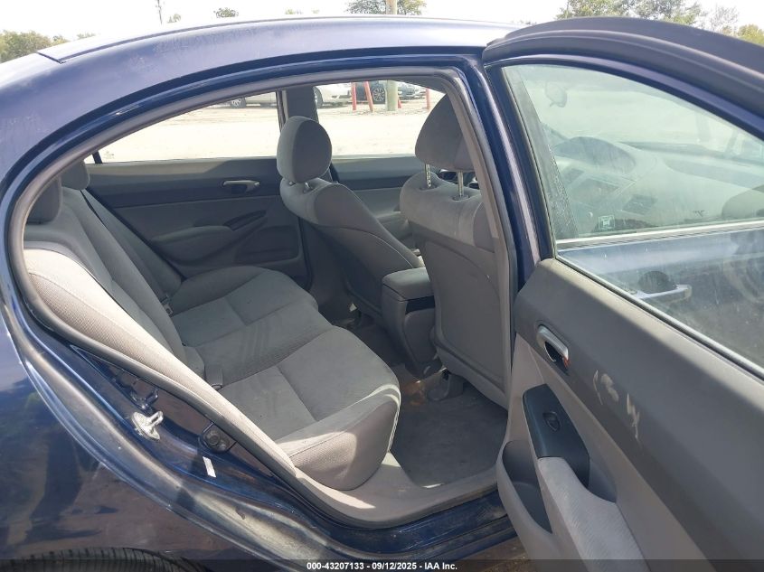 2009 Honda Civic Lx VIN: 1HGFA16559L029796 Lot: 43207133