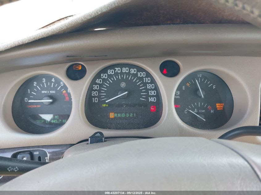 2003 Buick Lesabre Limited VIN: 1G4HR54K73U249809 Lot: 43207134