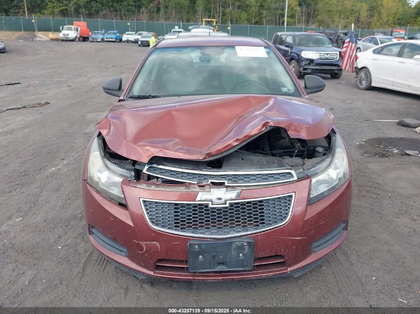 2012 Chevrolet Cruze Ls VIN: 1G1PC5SH4C7348734 Lot: 43207139