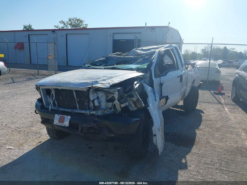 2002 Ford F-250 Lariat/Xl/Xlt VIN: 1FTNX21F12EA85372 Lot: 43207169