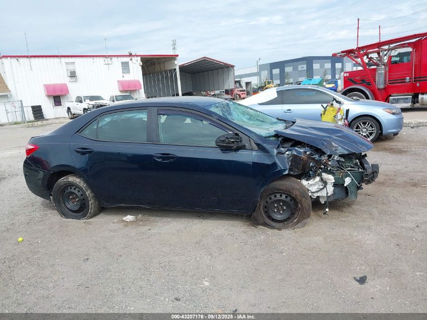 2019 Toyota Corolla Le VIN: 2T1BURHE4KC135878 Lot: 43207176