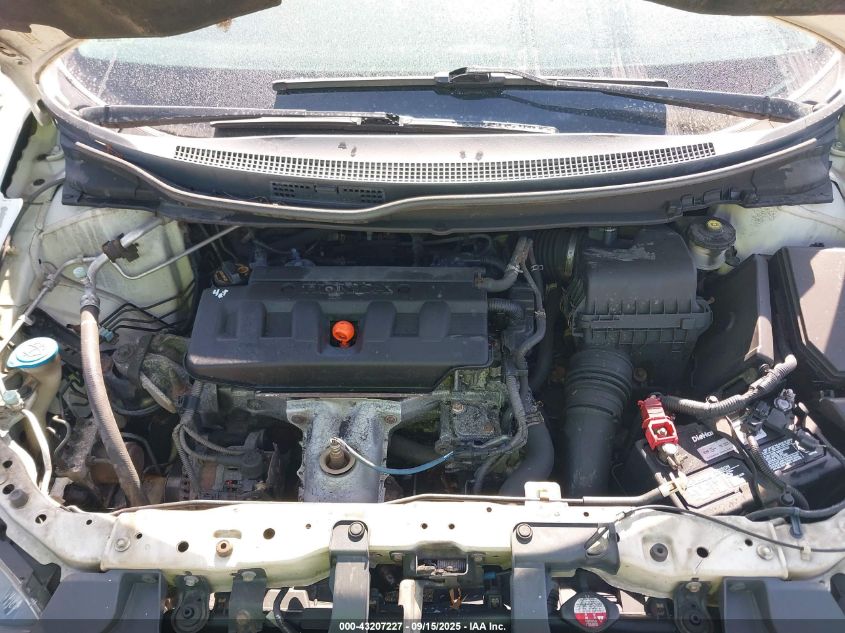 2012 Honda Civic Natural Gas VIN: 19XFB5F55CE000222 Lot: 43207227