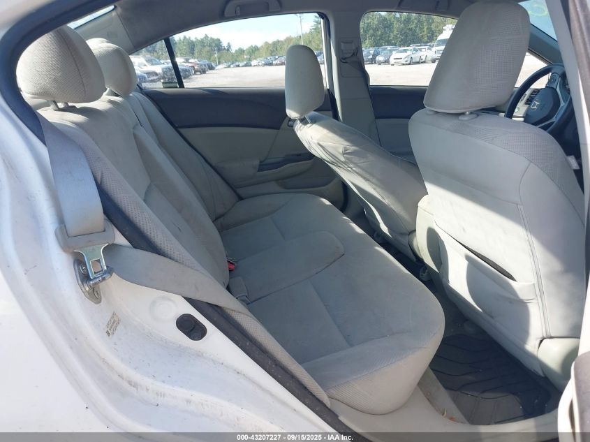 2012 Honda Civic Natural Gas VIN: 19XFB5F55CE000222 Lot: 43207227