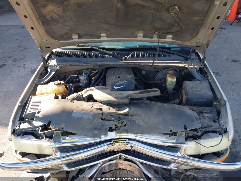 2002 Chevrolet Tahoe Ls VIN: 1GNEC13T02R321664 Lot: 43207242