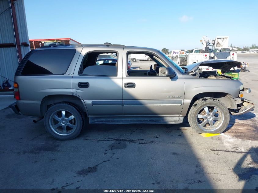 2002 Chevrolet Tahoe Ls VIN: 1GNEC13T02R321664 Lot: 43207242