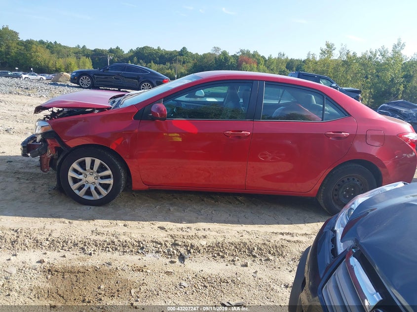2015 TOYOTA COROLLA LE - 2T1BURHE3FC359780