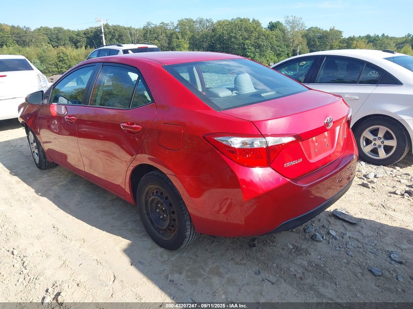 2015 TOYOTA COROLLA LE - 2T1BURHE3FC359780
