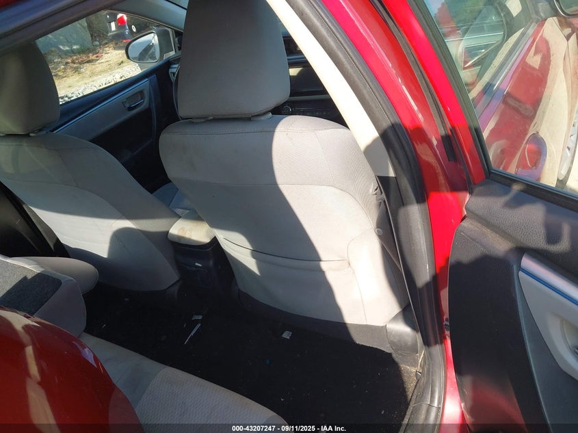 2015 TOYOTA COROLLA LE - 2T1BURHE3FC359780