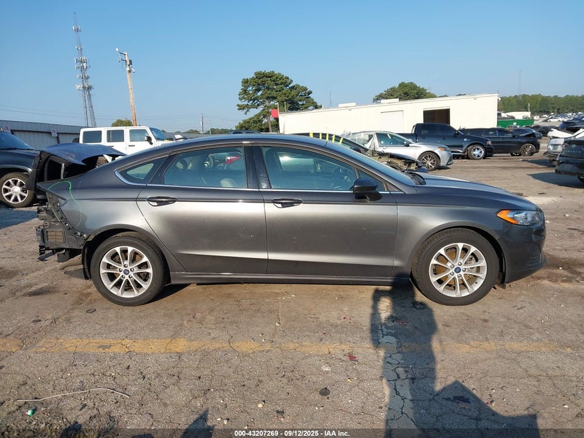 2020 Ford Fusion Hybrid Se VIN: 3FA6P0LU2LR213076 Lot: 43207269