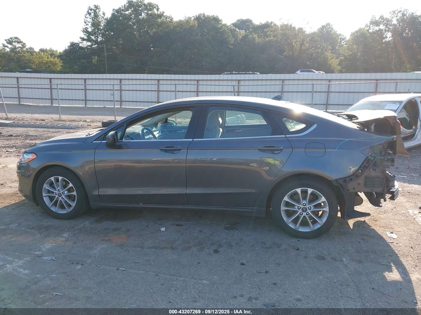 2020 Ford Fusion Hybrid Se VIN: 3FA6P0LU2LR213076 Lot: 43207269