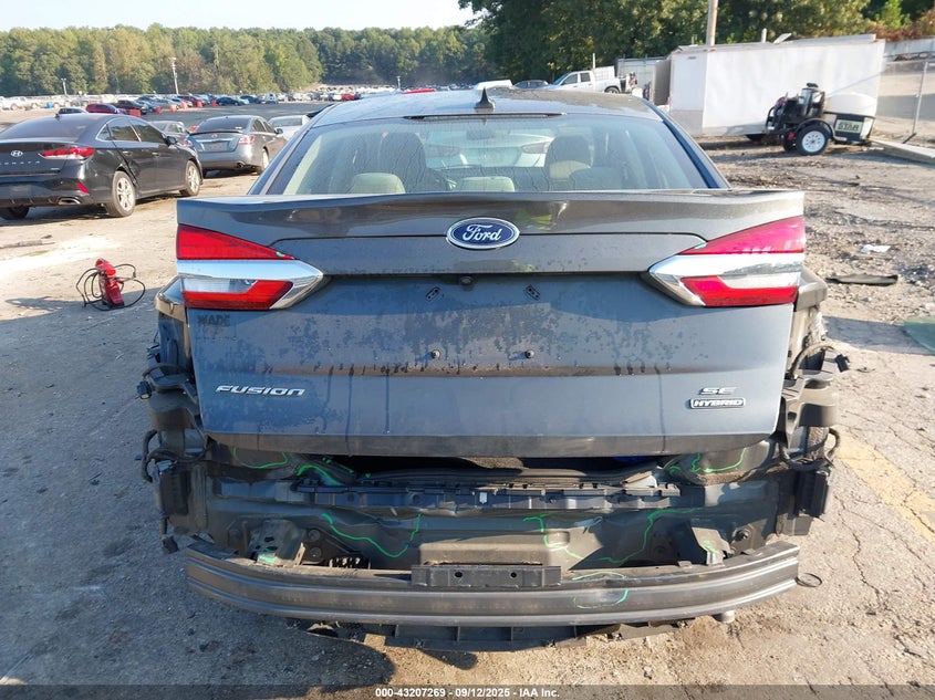 2020 Ford Fusion Hybrid Se VIN: 3FA6P0LU2LR213076 Lot: 43207269