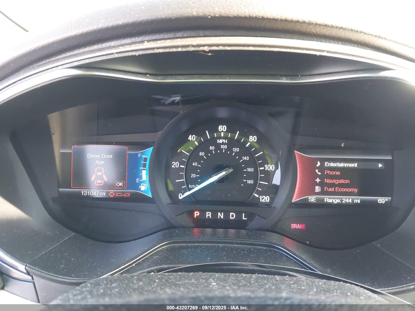 2020 Ford Fusion Hybrid Se VIN: 3FA6P0LU2LR213076 Lot: 43207269