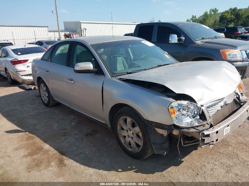 2007 Ford Five Hundred Sel VIN: 1FAFP24187G112654 Lot: 43207330