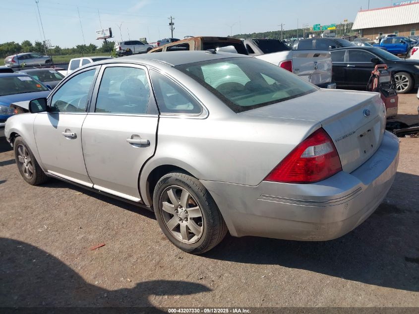 2007 Ford Five Hundred Sel VIN: 1FAFP24187G112654 Lot: 43207330