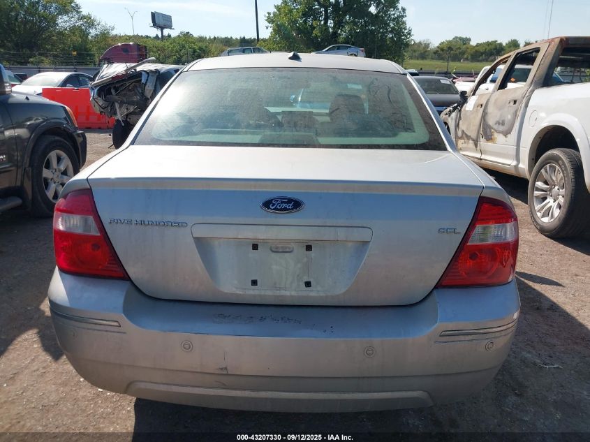 2007 Ford Five Hundred Sel VIN: 1FAFP24187G112654 Lot: 43207330