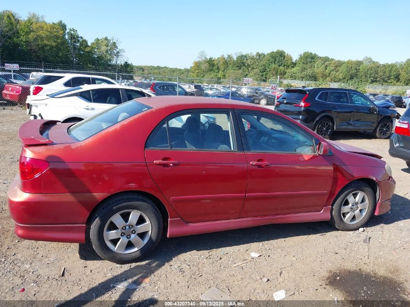 2004 Toyota Corolla S VIN: 2T1BR32E74C299524 Lot: 43207340