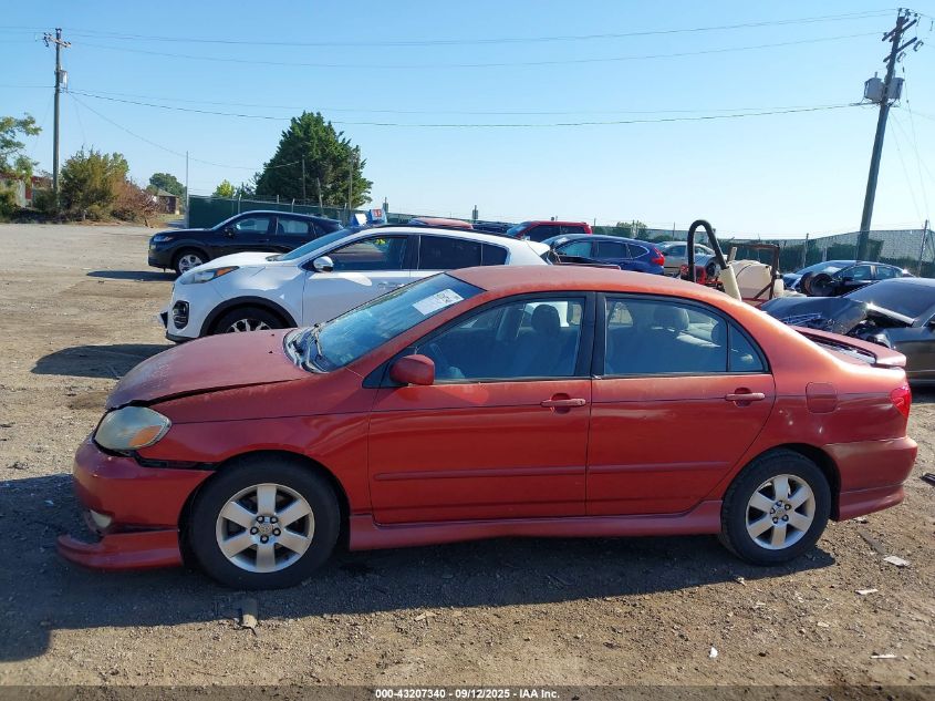 2004 Toyota Corolla S VIN: 2T1BR32E74C299524 Lot: 43207340