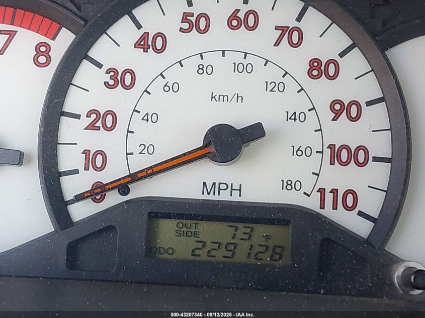 2004 Toyota Corolla S VIN: 2T1BR32E74C299524 Lot: 43207340