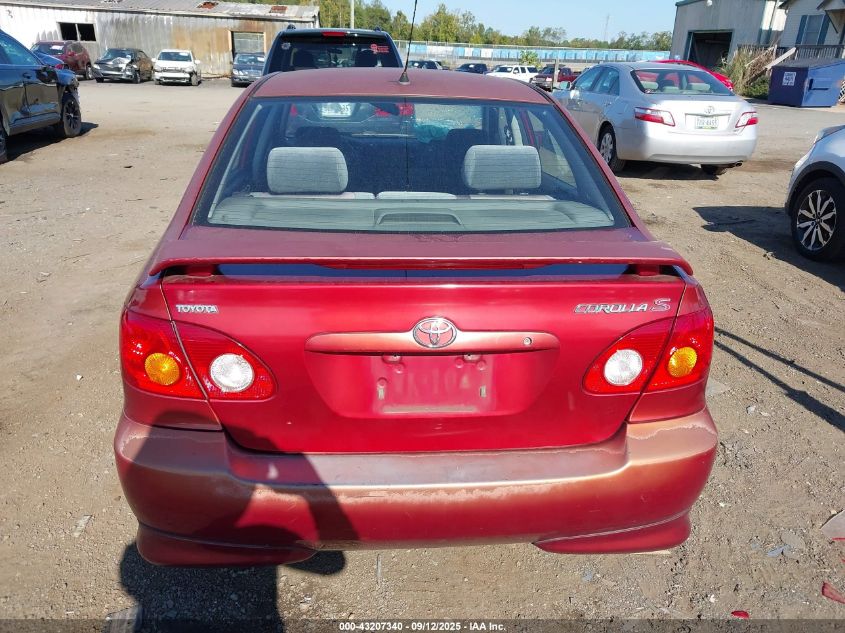 2004 Toyota Corolla S VIN: 2T1BR32E74C299524 Lot: 43207340